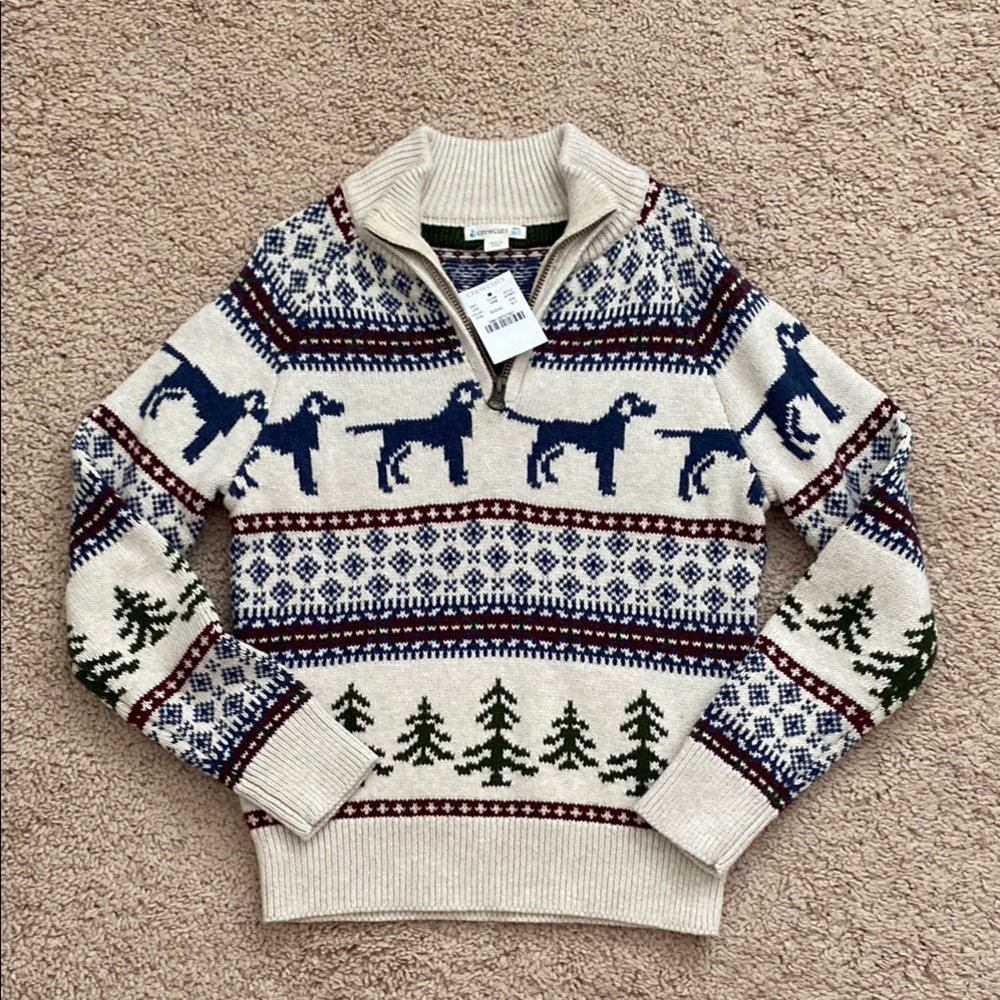 J Crew Crewcuts boys’ knit sweater
